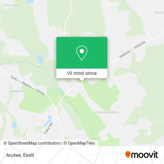 Arutee kaart