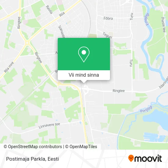Postimaja Parkla kaart