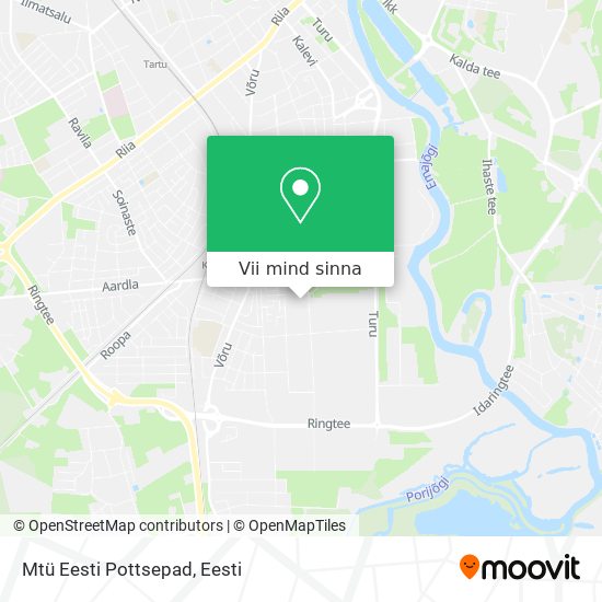 Mtü Eesti Pottsepad kaart