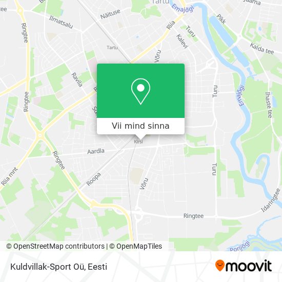 Kuldvillak-Sport Oü kaart
