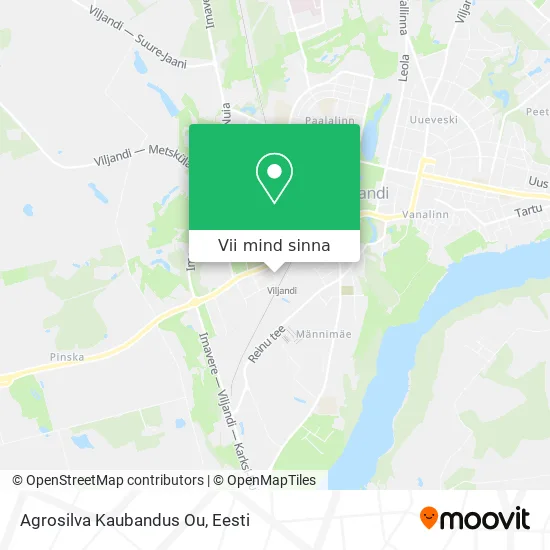 Agrosilva Kaubandus Ou kaart