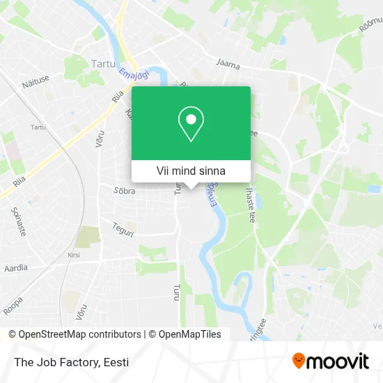 The Job Factory kaart