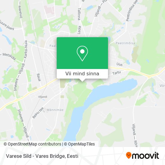 Varese Sild - Vares Bridge kaart
