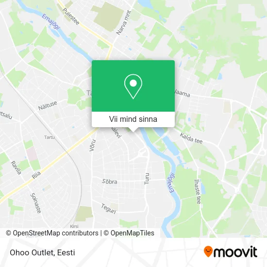 Ohoo Outlet kaart