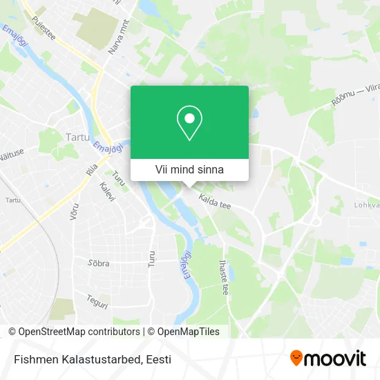 Fishmen Kalastustarbed kaart