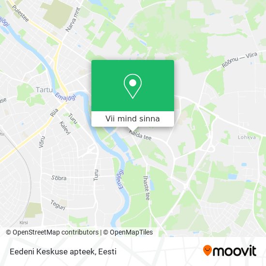 Eedeni Keskuse apteek kaart
