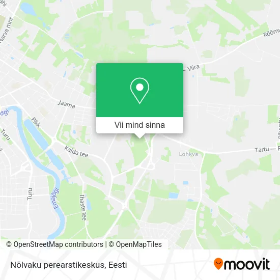 Nõlvaku perearstikeskus kaart