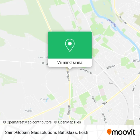 Saint-Gobain Glassolutions Baltiklaas kaart