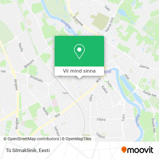 Tü Silmakliinik kaart