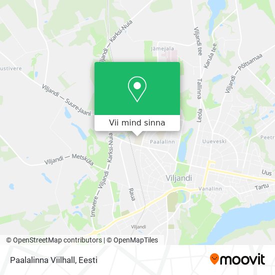 Paalalinna Viilhall kaart