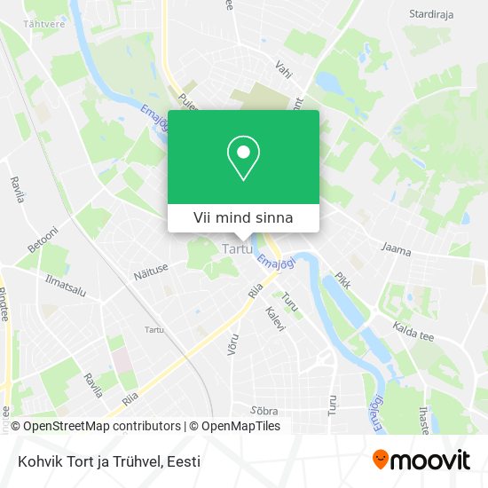 Kohvik Tort ja Trühvel kaart