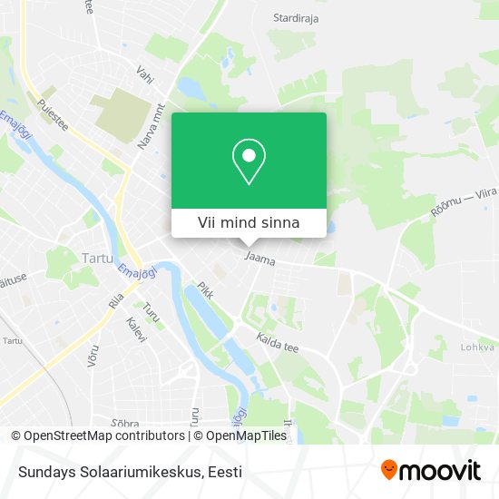 Sundays Solaariumikeskus kaart
