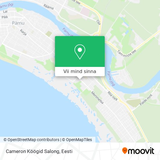 Cameron Köögid Salong kaart