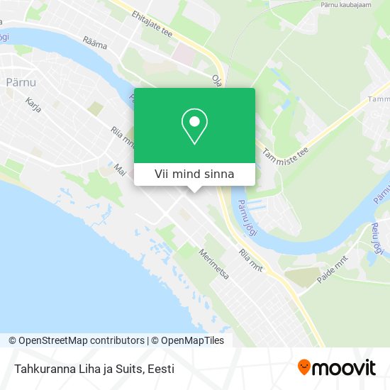 Tahkuranna Liha ja Suits kaart