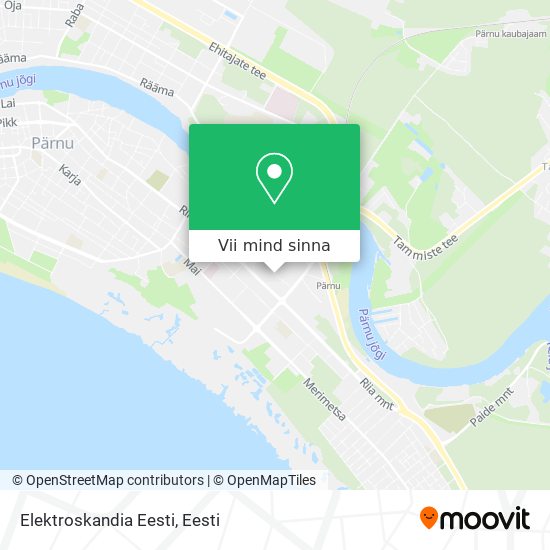 Elektroskandia Eesti kaart