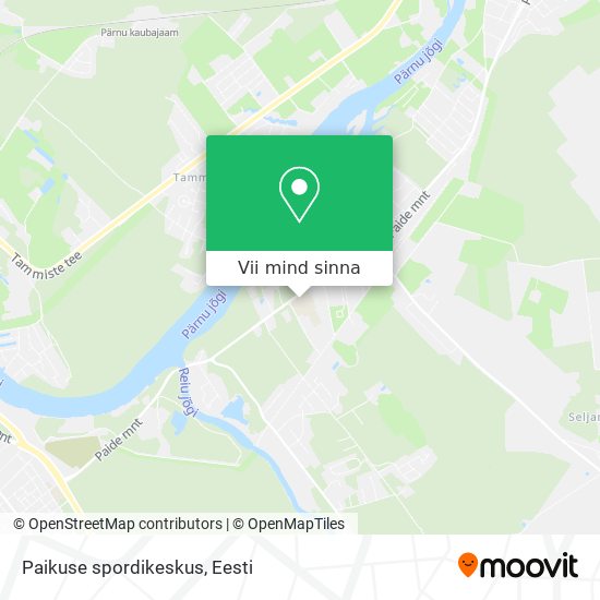 Paikuse spordikeskus kaart