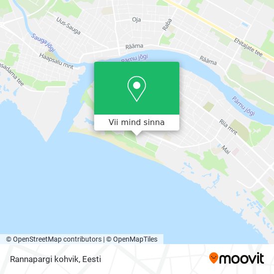 Rannapargi kohvik kaart