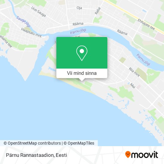 Pärnu Rannastaadion kaart