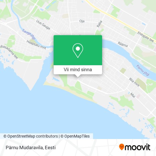 Pärnu Mudaravila kaart