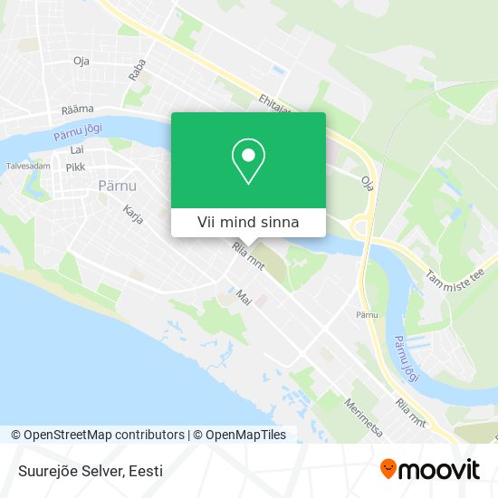 Suurejõe Selver kaart