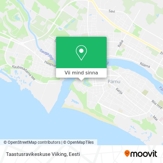 Taastusravikeskuse Viiking kaart