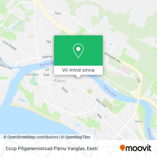 Cccp Põgenemistoad Pärnu Vanglas kaart