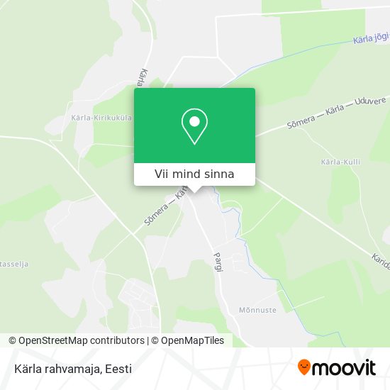 Kärla rahvamaja kaart