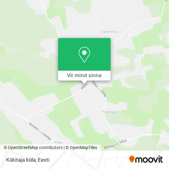 Kükitaja küla kaart
