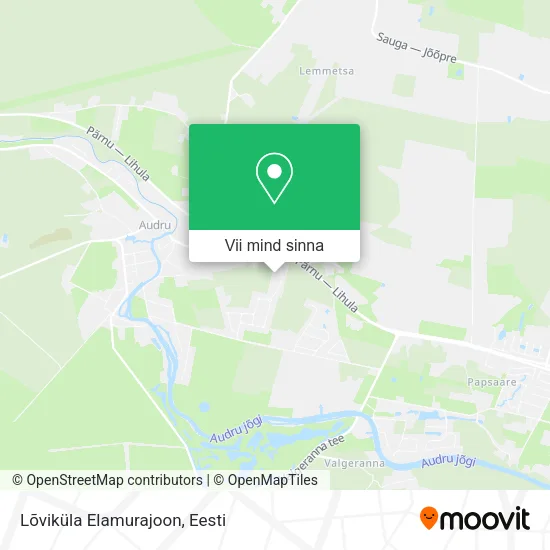 Lõviküla Elamurajoon kaart