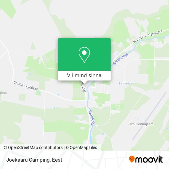 Joekaaru Camping kaart