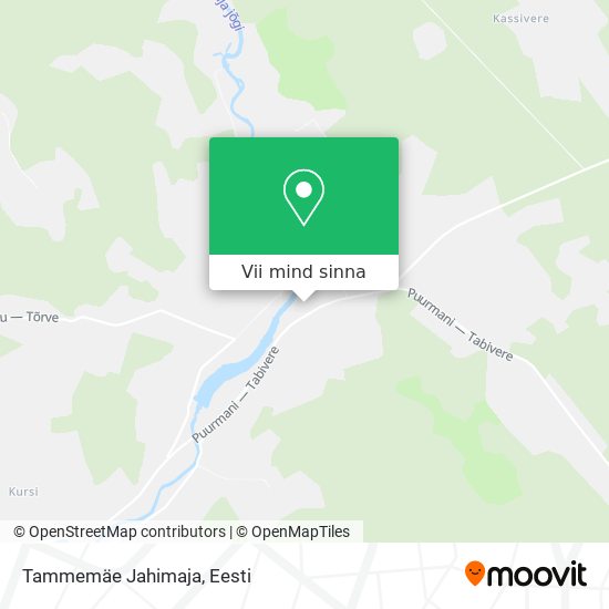 Tammemäe Jahimaja kaart