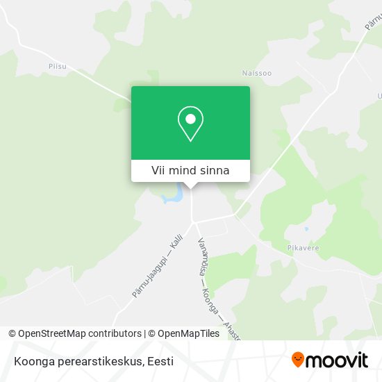 Koonga perearstikeskus kaart