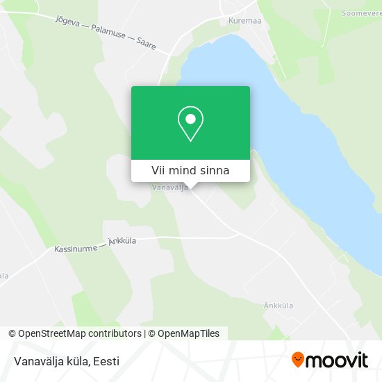 Vanavälja küla kaart