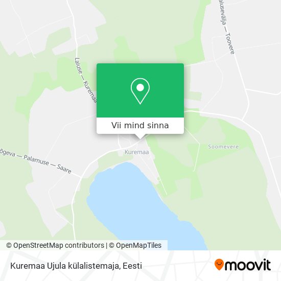 Kuremaa Ujula külalistemaja kaart