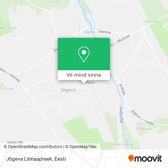 Jõgeva Linnaapteek kaart