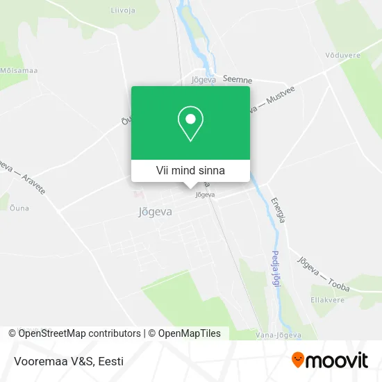 Vooremaa V&S kaart