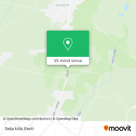 Selja küla kaart