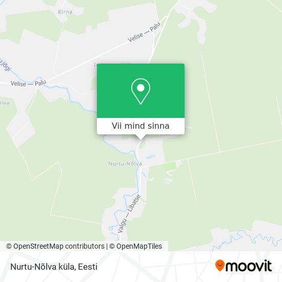 Nurtu-Nõlva küla kaart