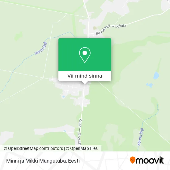 Minni ja Mikki Mängutuba kaart