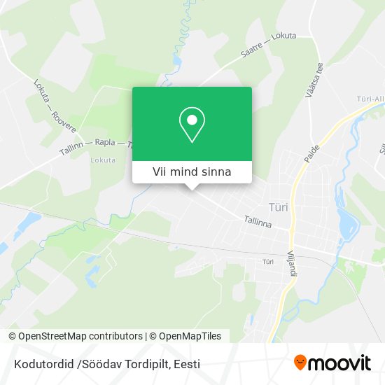 Kodutordid /Söödav Tordipilt kaart
