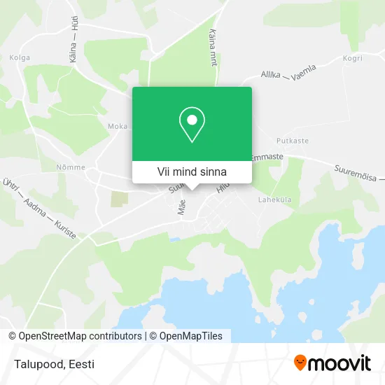 Talupood kaart