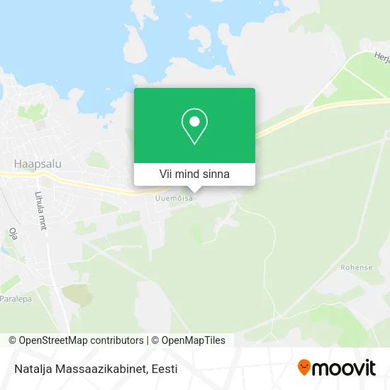 Natalja Massaazikabinet kaart