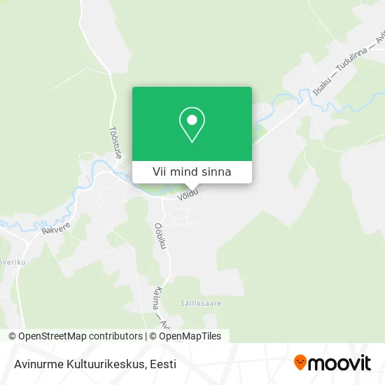 Avinurme Kultuurikeskus kaart