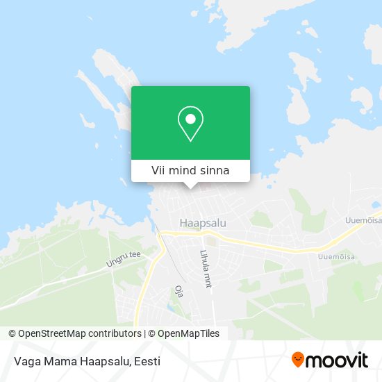 Vaga Mama Haapsalu kaart