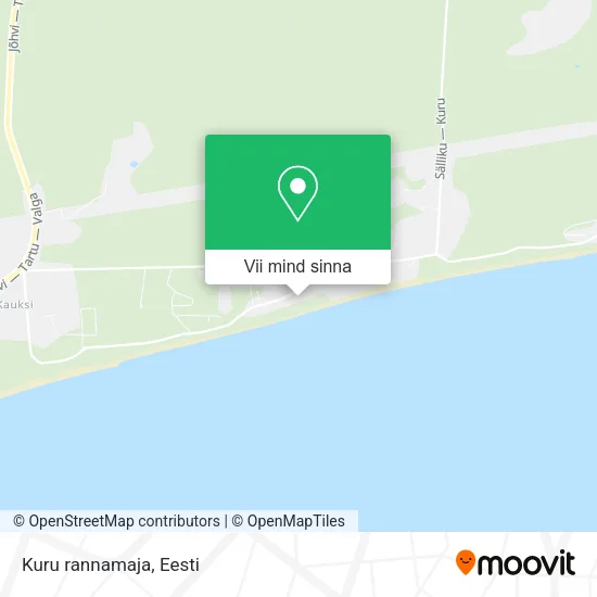 Kuru rannamaja kaart