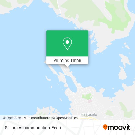 Sailors Accommodation kaart