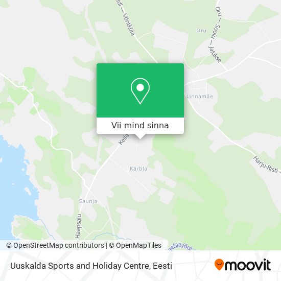 Uuskalda Sports and Holiday Centre kaart