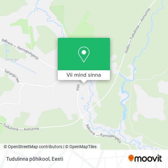 Tudulinna põhikool kaart
