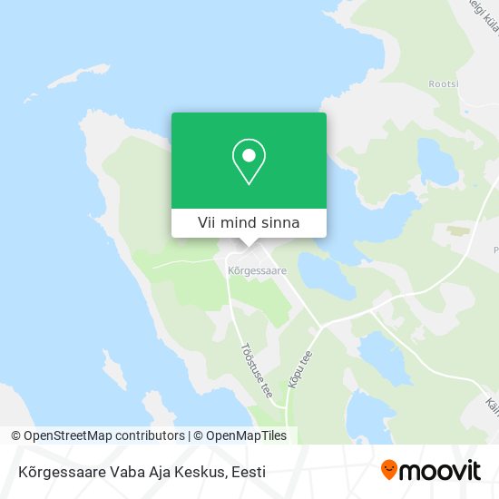 Kõrgessaare Vaba Aja Keskus kaart