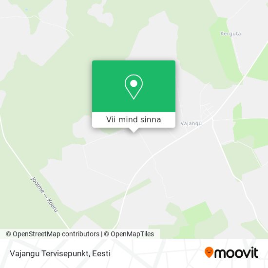 Vajangu Tervisepunkt kaart